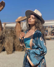Load image into Gallery viewer, KIMONO COTE D'AZUR